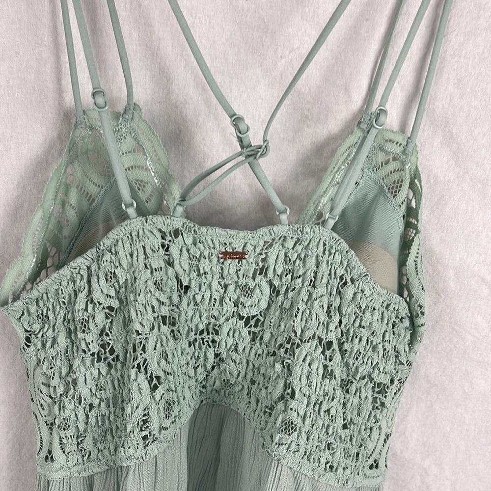 Pink small lace slip dress - Picture 6 of 6